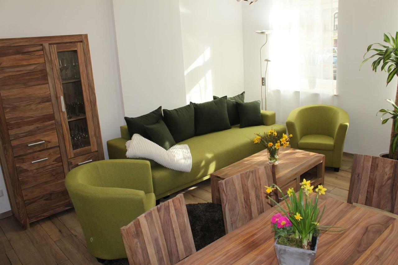 Ferienwohnung Hecht Leipzig Exteriör bild