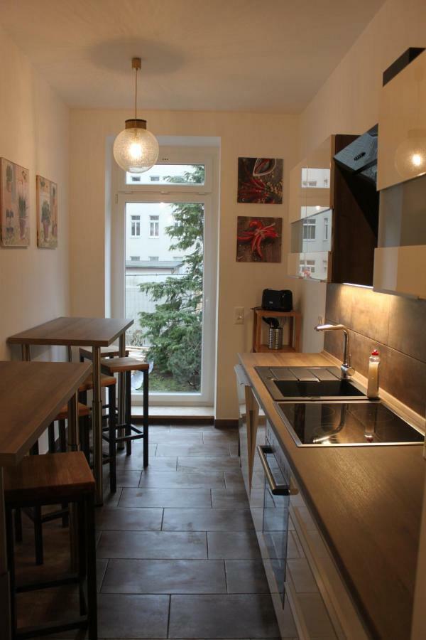 Ferienwohnung Hecht Leipzig Exteriör bild